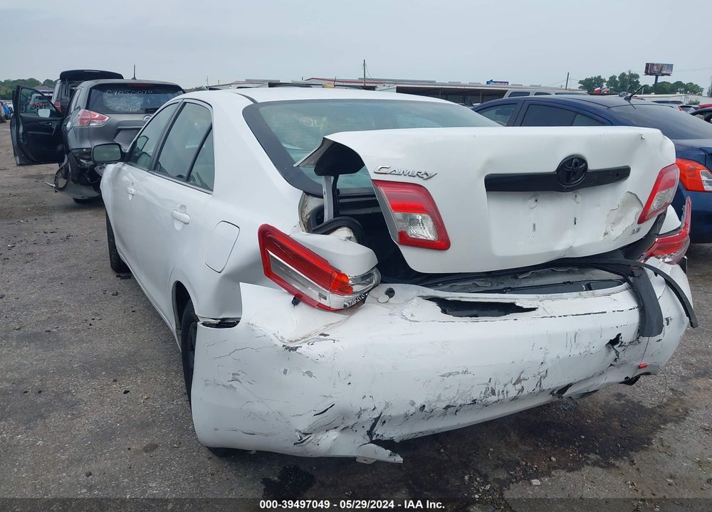 2011 TOYOTA CAMRY LE VIN: 4T1BF3EK9BU629525