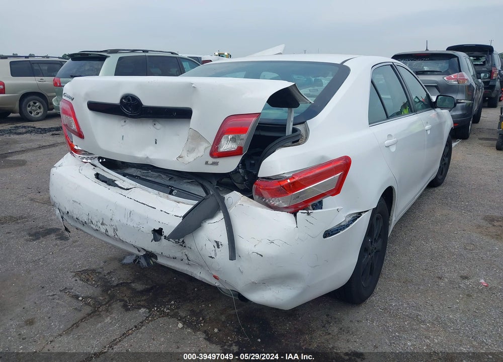2011 TOYOTA CAMRY LE VIN: 4T1BF3EK9BU629525