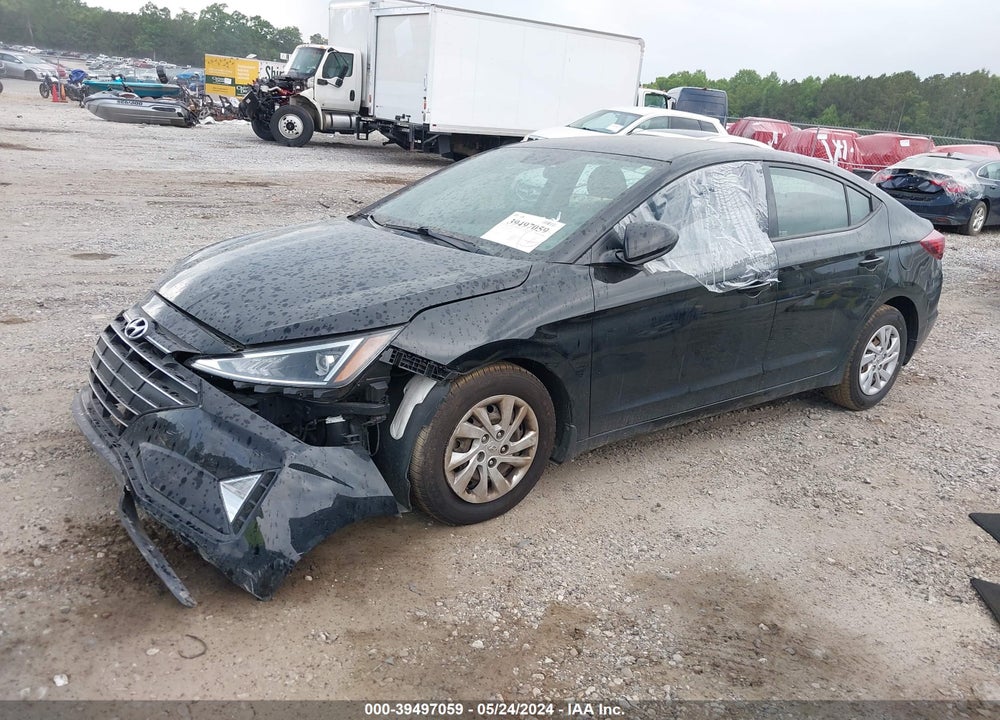 2019 HYUNDAI ELANTRA SE VIN: 5NPD74LF7KH496134