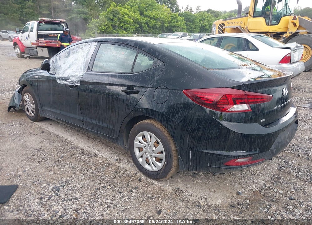 2019 HYUNDAI ELANTRA SE VIN: 5NPD74LF7KH496134