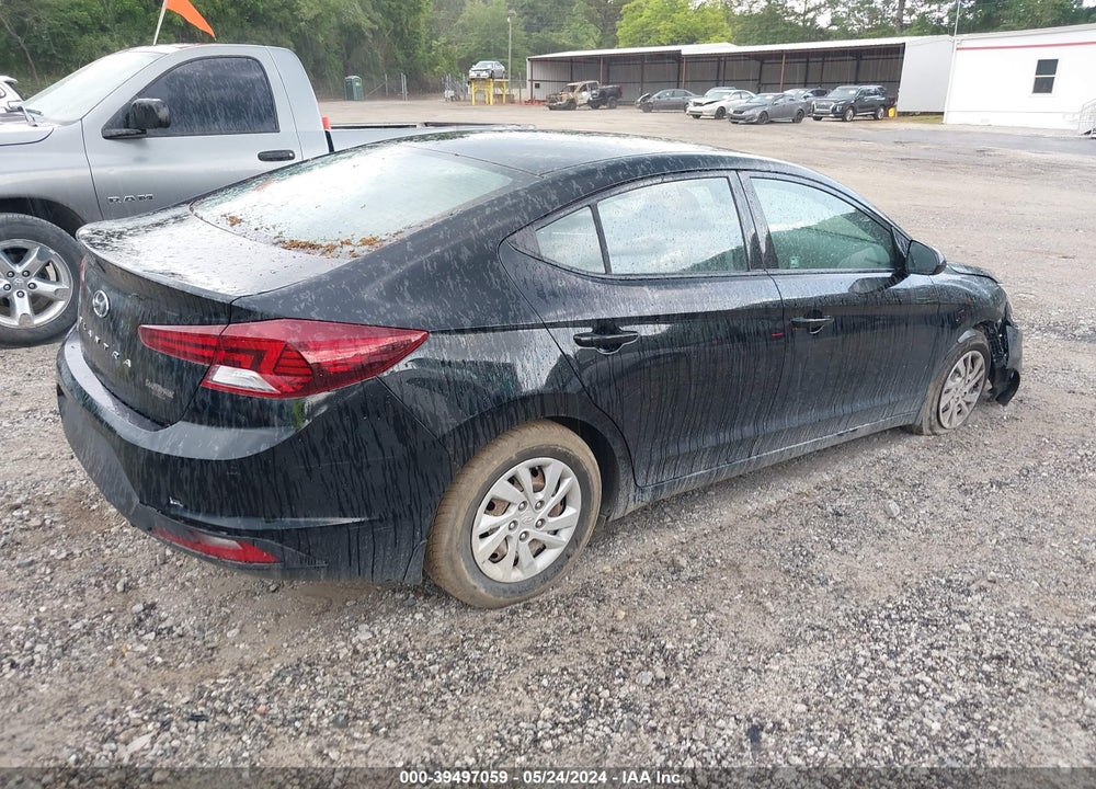 2019 HYUNDAI ELANTRA SE VIN: 5NPD74LF7KH496134