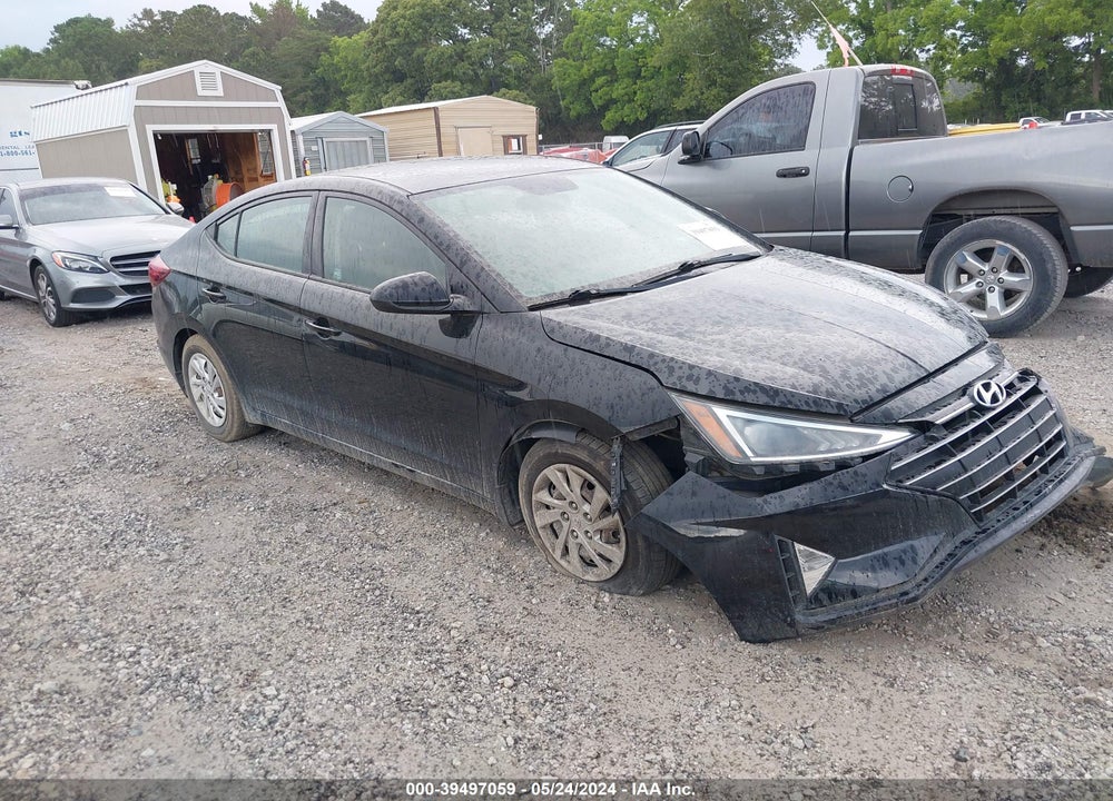 2019 HYUNDAI ELANTRA SE VIN: 5NPD74LF7KH496134