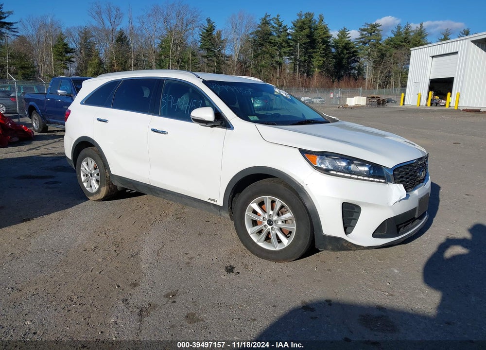 2019 KIA SORENTO 3.3L LX VIN: 5XYPGDA54KG539603