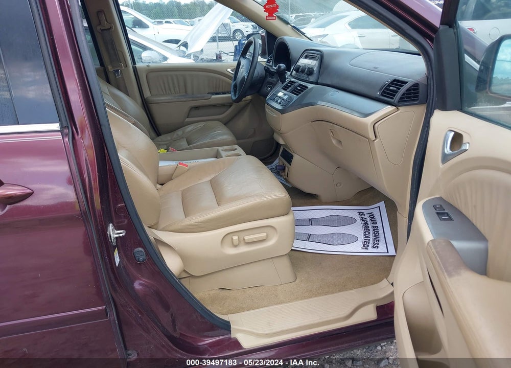 2008 HONDA ODYSSEY EX-L VIN: 5FNRL38708B400235
