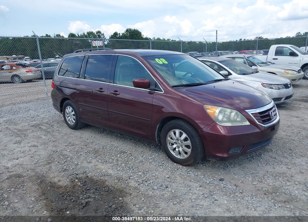 2008 HONDA ODYSSEY EX-L VIN: 5FNRL38708B400235