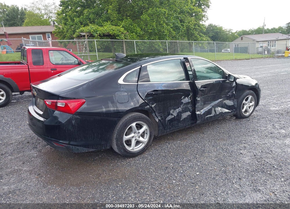 2017 CHEVROLET MALIBU LS VIN: 1G1ZB5ST6HF284483