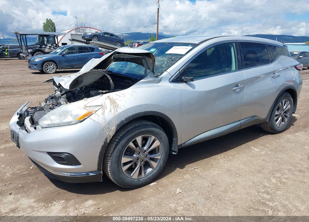 2016 NISSAN MURANO S VIN: 5N1AZ2MH2GN146463