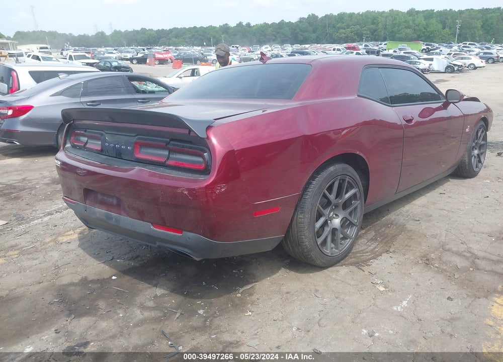 2019 DODGE CHALLENGER R/T SCAT PACK VIN: 2C3CDZFJ4KH719311