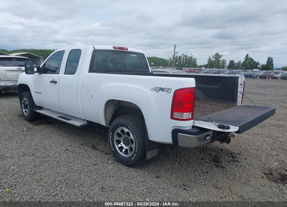 2009 GMC SIERRA 2500HD VIN: 1GTHK49K49E149679
