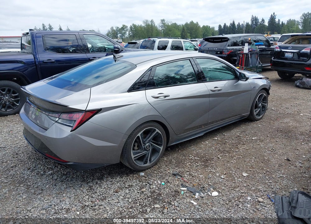 2022 HYUNDAI ELANTRA N LINE VIN: KMHLR4AF3NU218653