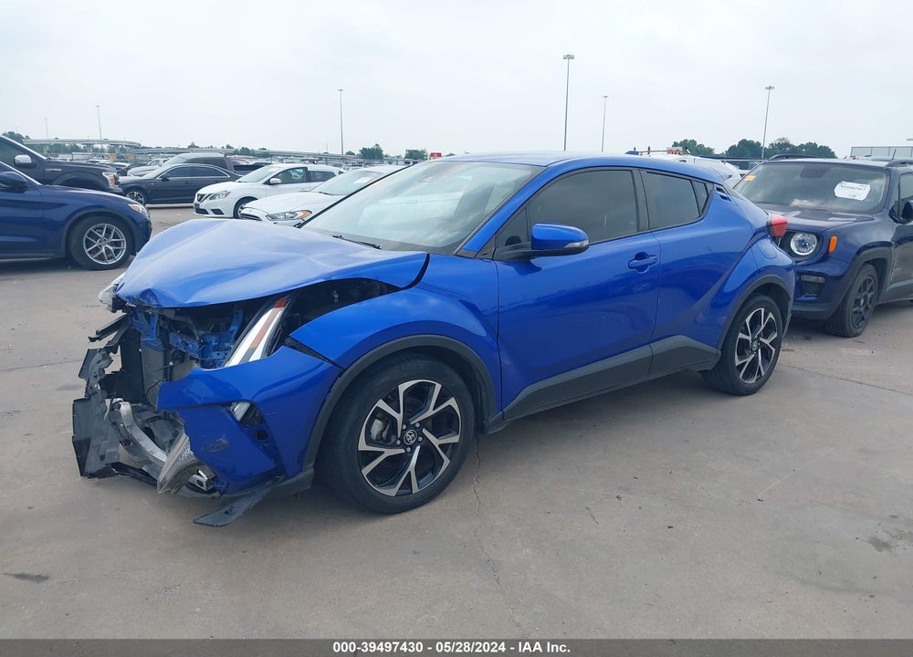 2021 TOYOTA C-HR XLE VIN: JTNKHMBX8M1117601