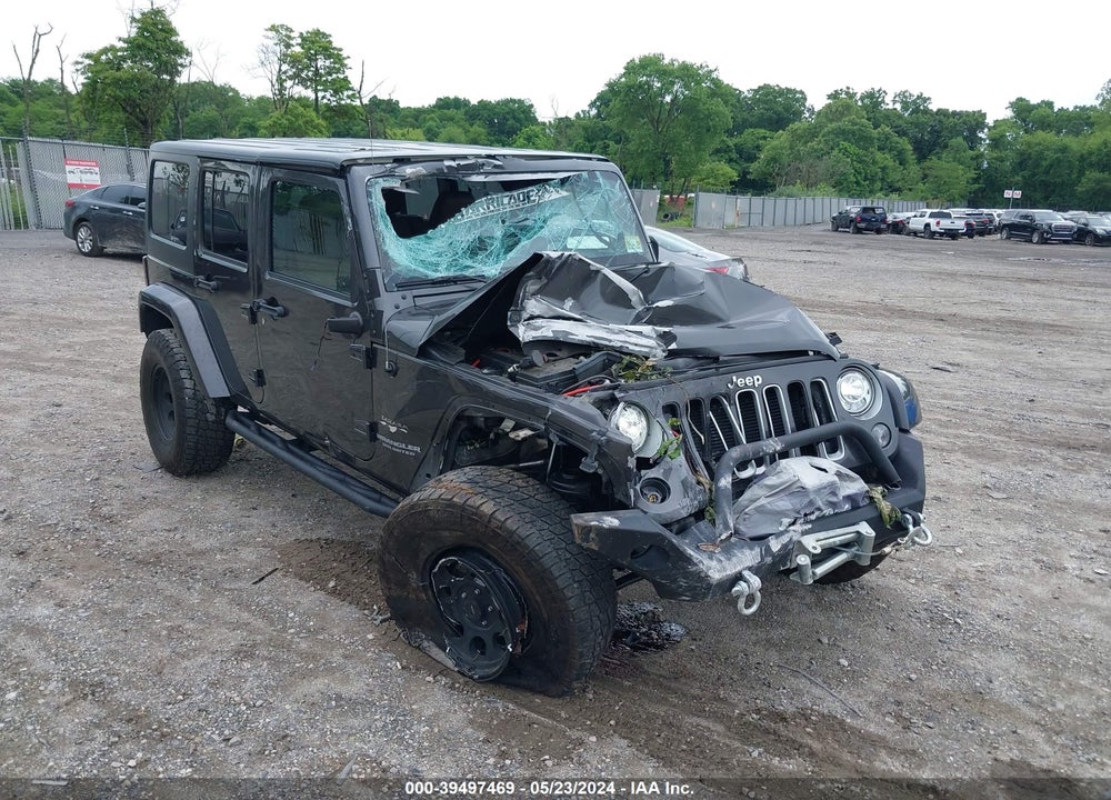 2017 JEEP WRANGLER UNLIMITED SAHARA 4X4 VIN: 1C4BJWEG6HL544432