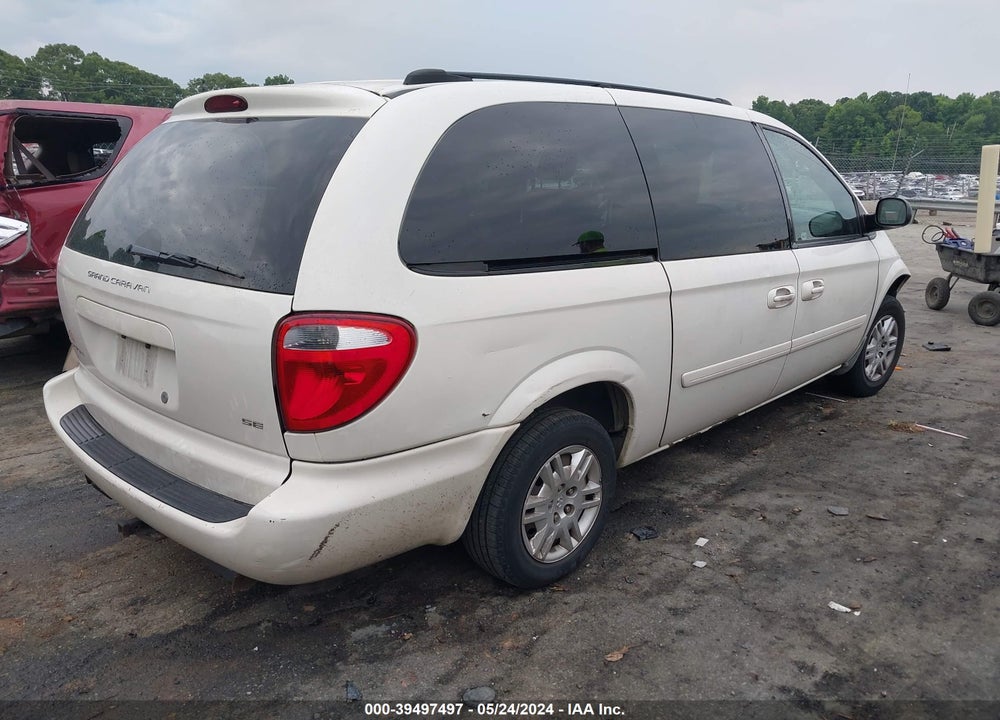 2005 DODGE GRAND CARAVAN SE VIN: 2D4GP24R25R388556