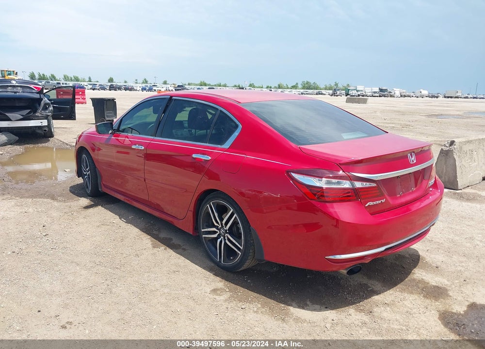 2017 HONDA ACCORD SPORT SE VIN: 1HGCR2F11HA048645
