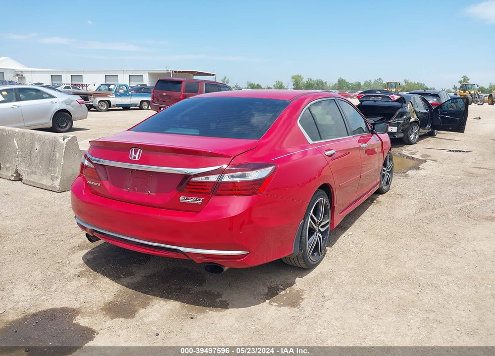 2017 HONDA ACCORD SPORT SE VIN: 1HGCR2F11HA048645