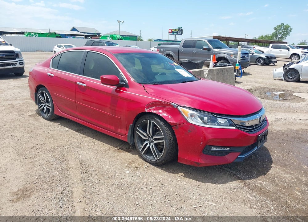 2017 HONDA ACCORD SPORT SE VIN: 1HGCR2F11HA048645