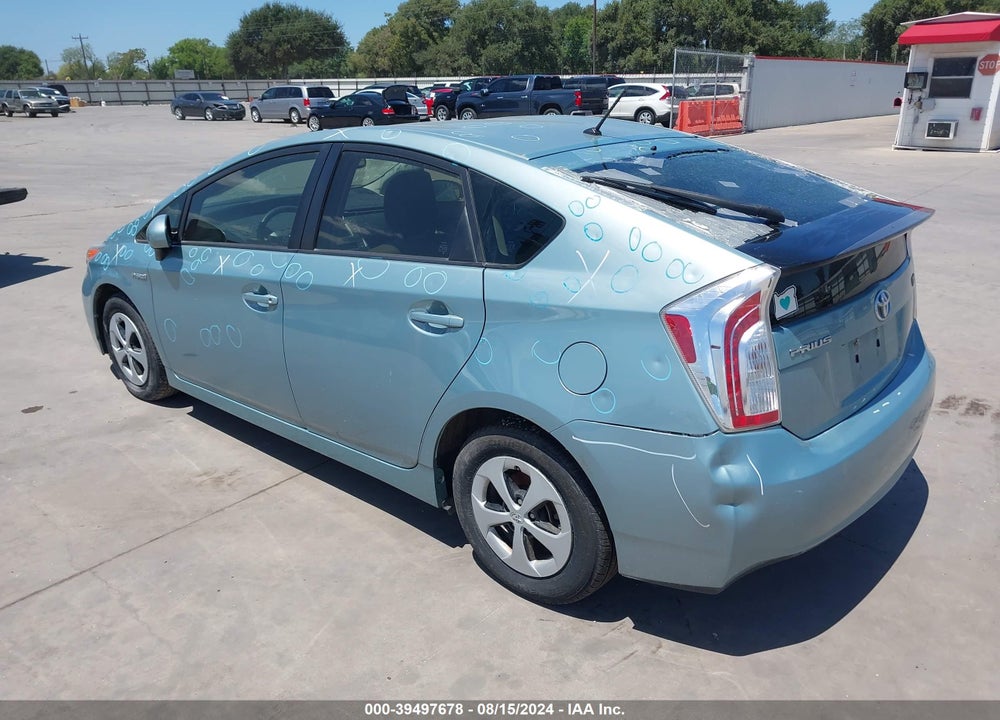 2015 TOYOTA PRIUS TWO VIN: JTDKN3DU8F1984364