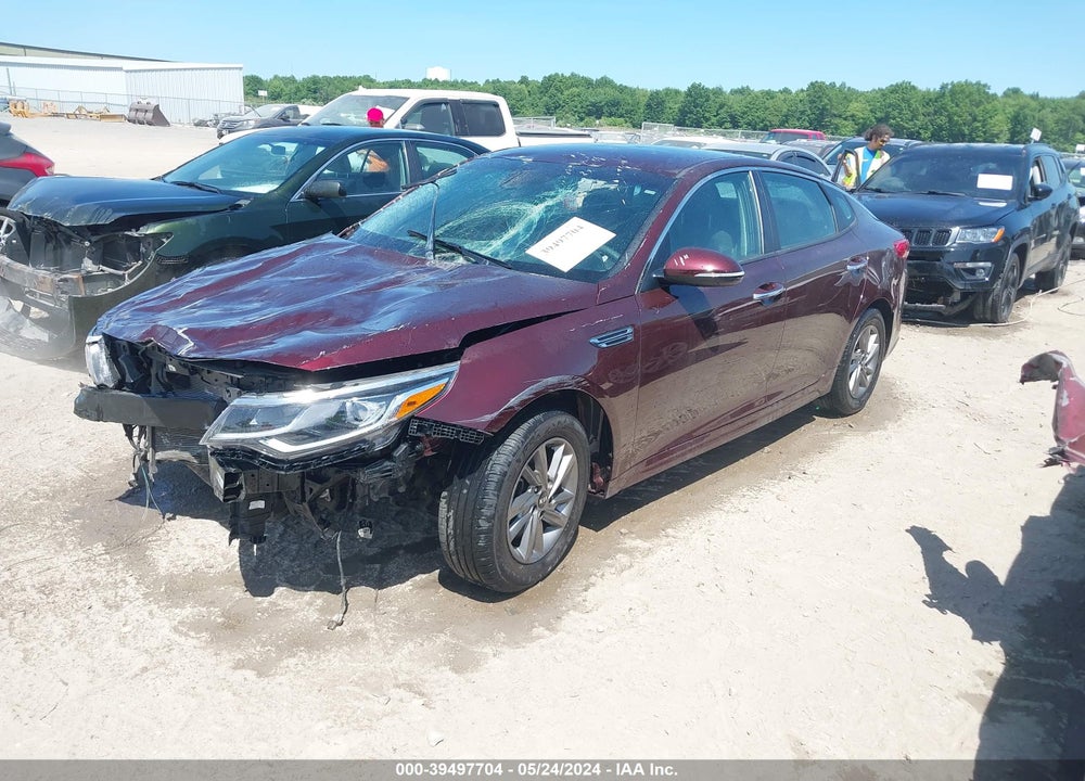 2020 KIA OPTIMA LX VIN: 5XXGT4L38LG447648