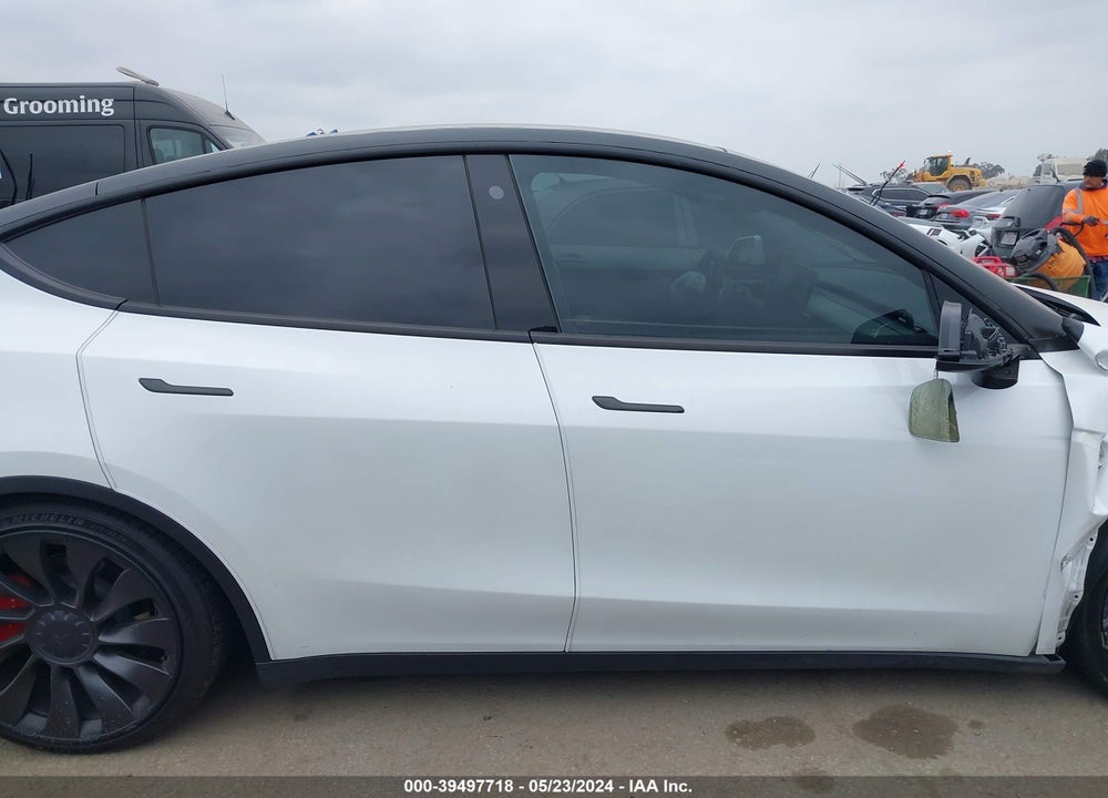 2023 TESLA MODEL Y AWD/PERFORMANCE DUAL MOTOR ALL-WHEEL DRIVE VIN: 7SAYGDEF9PF706756