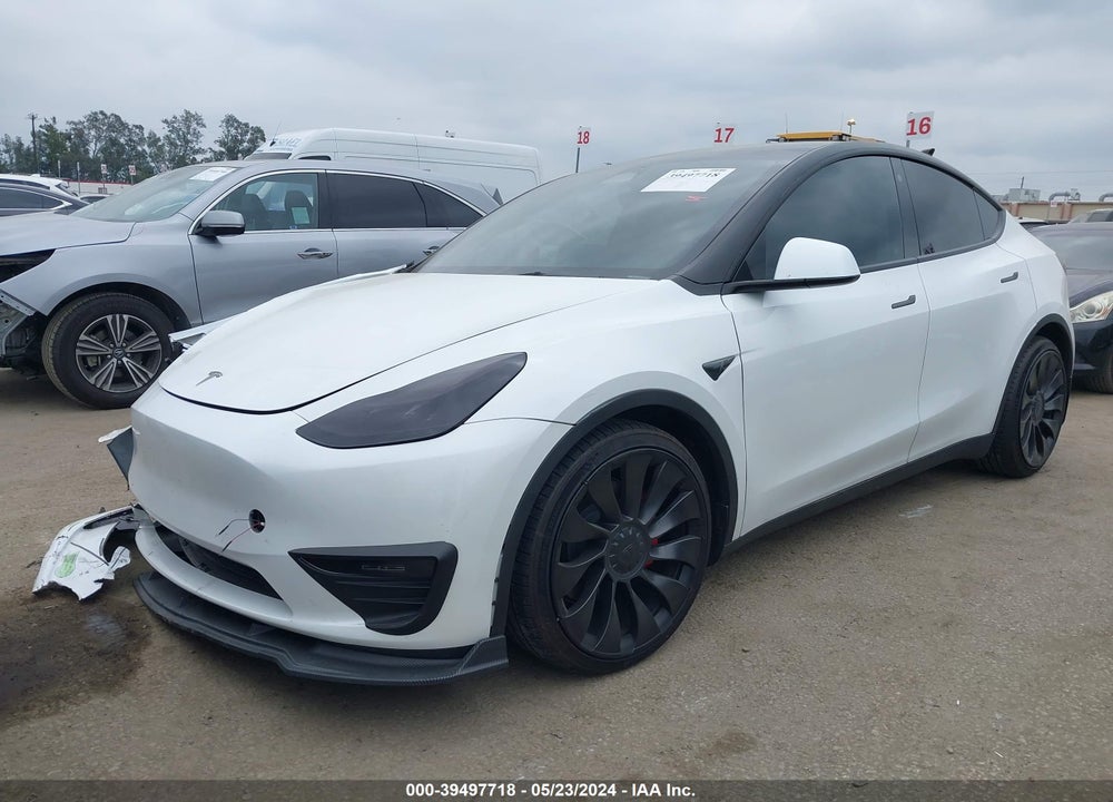 2023 TESLA MODEL Y AWD/PERFORMANCE DUAL MOTOR ALL-WHEEL DRIVE VIN: 7SAYGDEF9PF706756