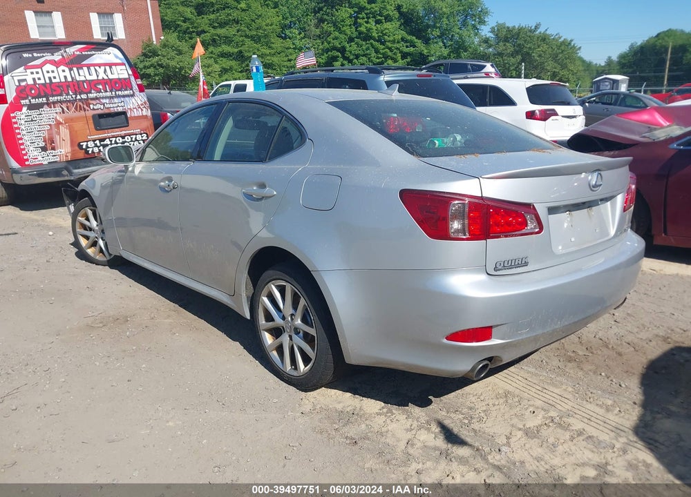 2012 LEXUS IS 250 VIN: JTHCF5C21C5059666