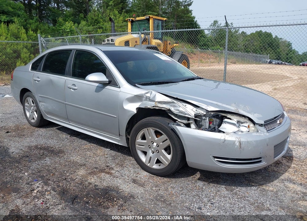 2013 CHEVROLET IMPALA LT VIN: 2G1WG5E39D1160726