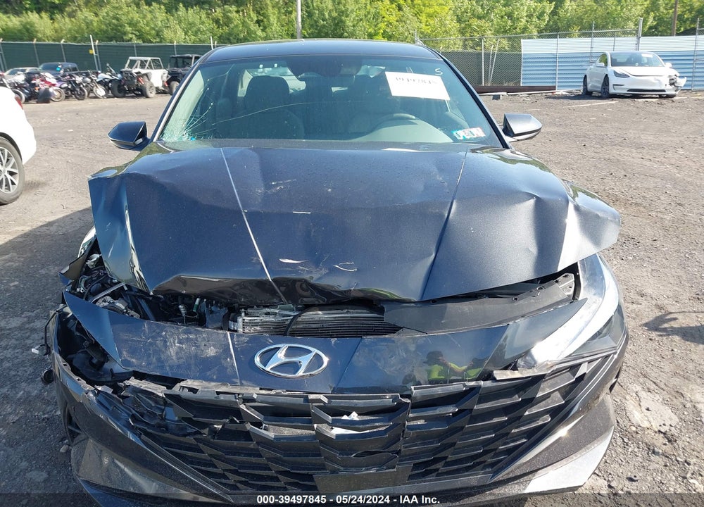 2022 HYUNDAI ELANTRA SEL VIN: 5NPLS4AGXNH058363