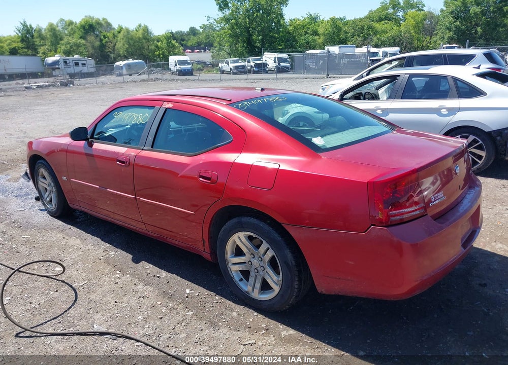 2006 DODGE CHARGER VIN: 2B3LA43G86H344630