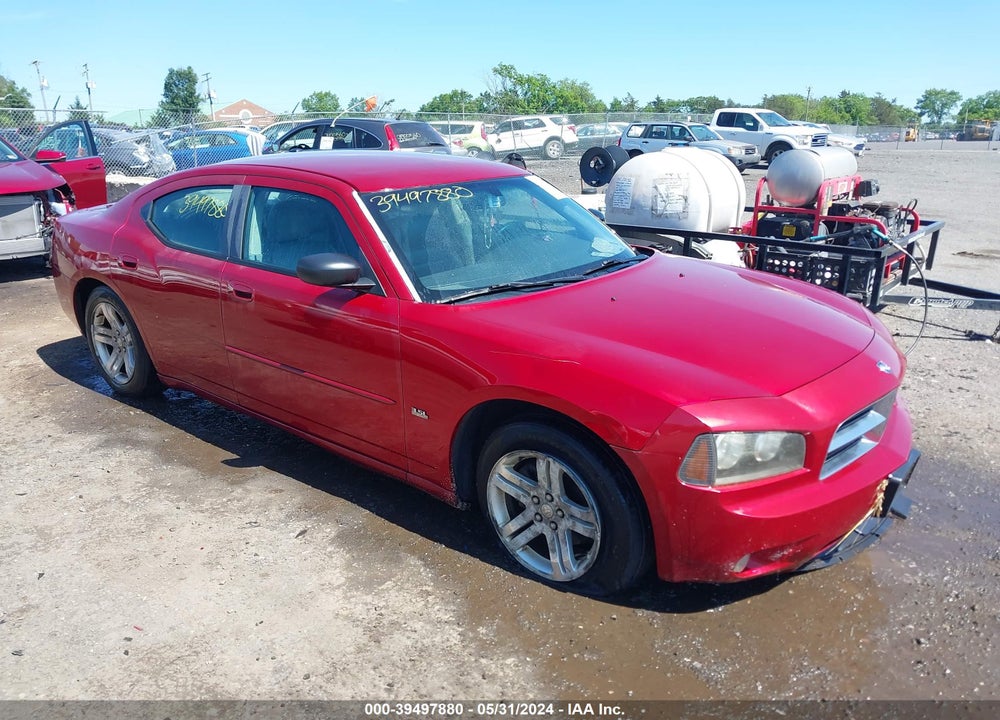 2006 DODGE CHARGER VIN: 2B3LA43G86H344630