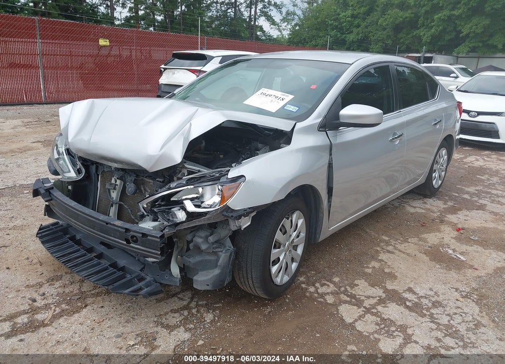 2017 NISSAN SENTRA S VIN: 3N1AB7AP4HY300440