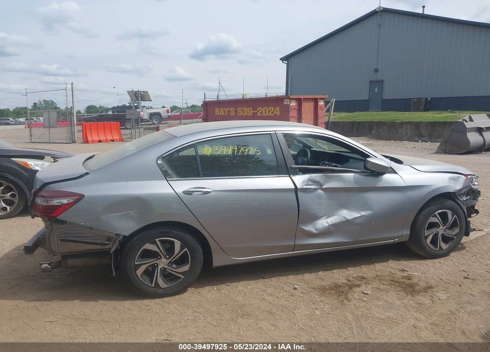 2017 HONDA ACCORD LX VIN: 1HGCR2F35HA188618