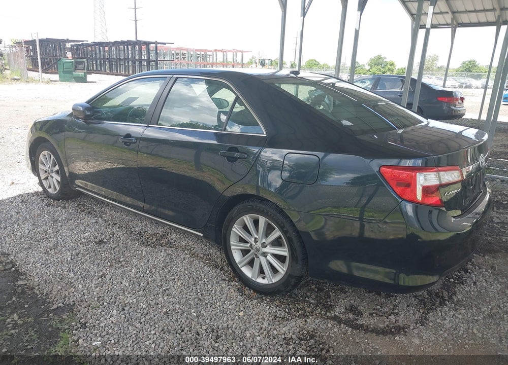 2012 TOYOTA CAMRY XLE VIN: 4T4BF1FK9CR253662