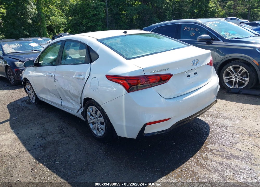 2022 HYUNDAI ACCENT SE VIN: 3KPC24A65NE156096
