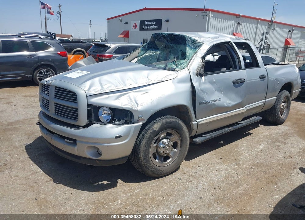 2004 DODGE RAM 2500 SLT/LARAMIE VIN: 3D3KA28C34G218507
