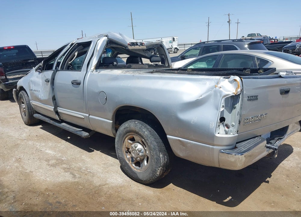 2004 DODGE RAM 2500 SLT/LARAMIE VIN: 3D3KA28C34G218507