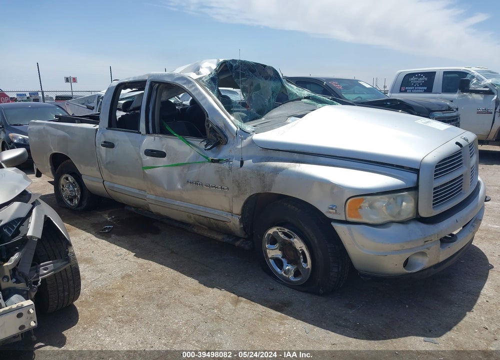 2004 DODGE RAM 2500 SLT/LARAMIE VIN: 3D3KA28C34G218507