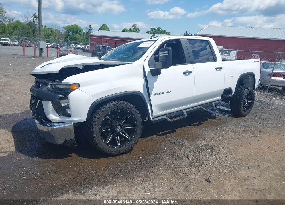 2021 CHEVROLET SILVERADO 2500HD 4WD STANDARD BED WT VIN: 1GC1YLEY6MF202468