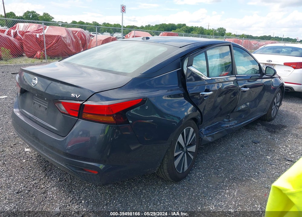 2021 NISSAN ALTIMA SV FWD VIN: 1N4BL4DV6MN417635