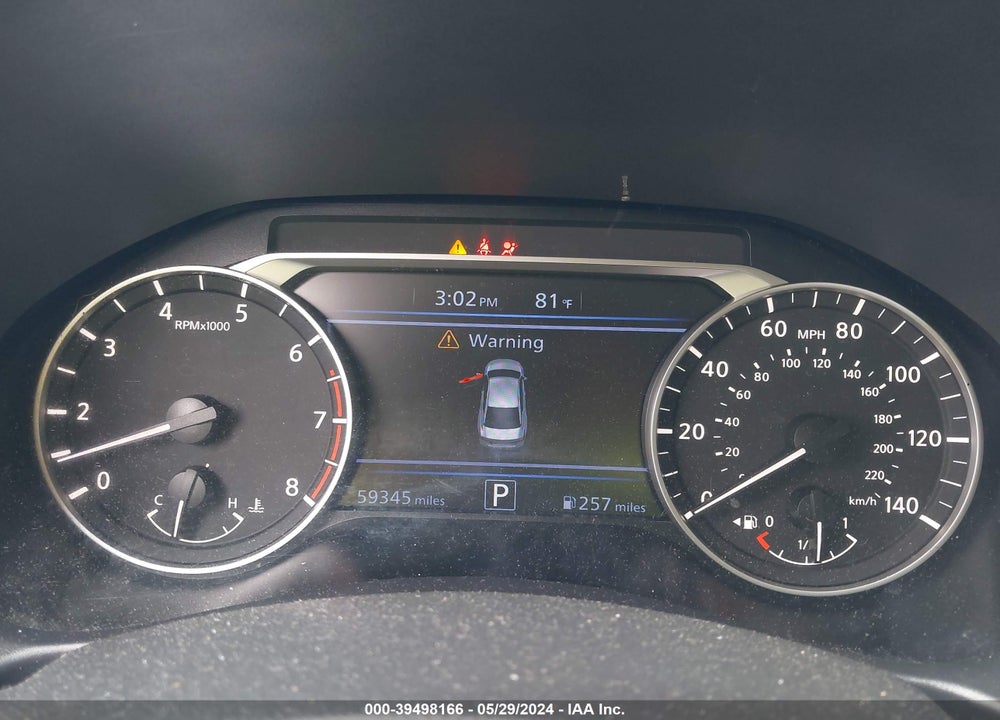 2021 NISSAN ALTIMA SV FWD VIN: 1N4BL4DV6MN417635