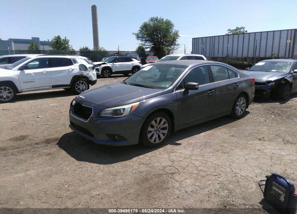 2016 SUBARU LEGACY 2.5I PREMIUM VIN: 4S3BNAH62G3045684
