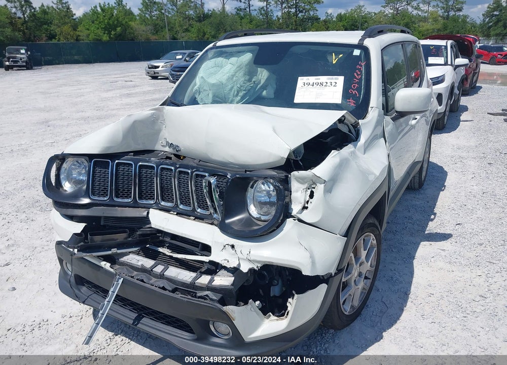 2019 JEEP RENEGADE LATITUDE FWD VIN: ZACNJABB7KPK77620