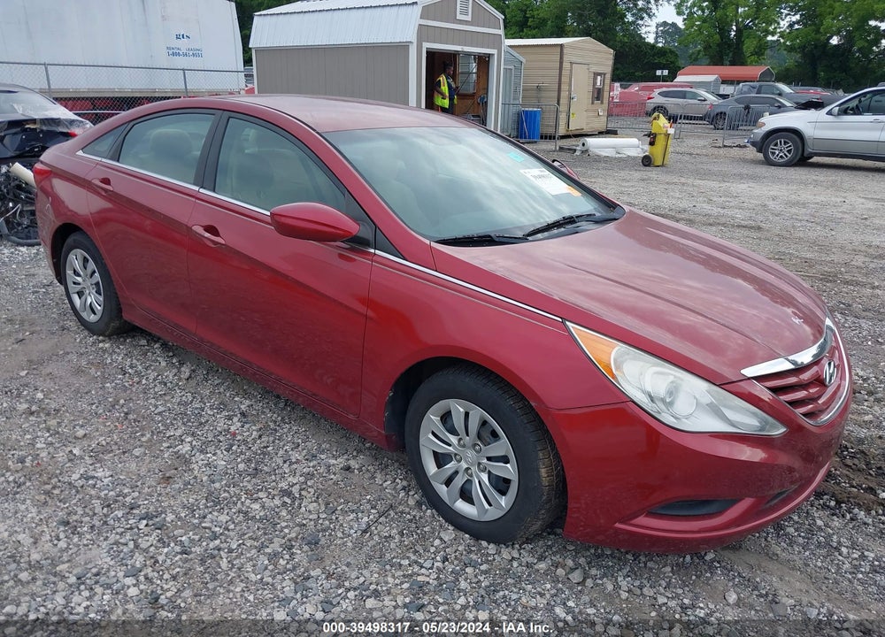 2012 HYUNDAI SONATA GLS VIN: 5NPEB4AC6CH386480