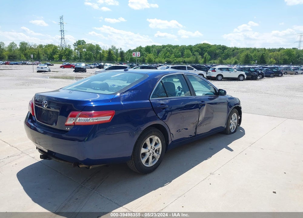 2011 TOYOTA CAMRY LE VIN: 4T1BF3EK1BU763980