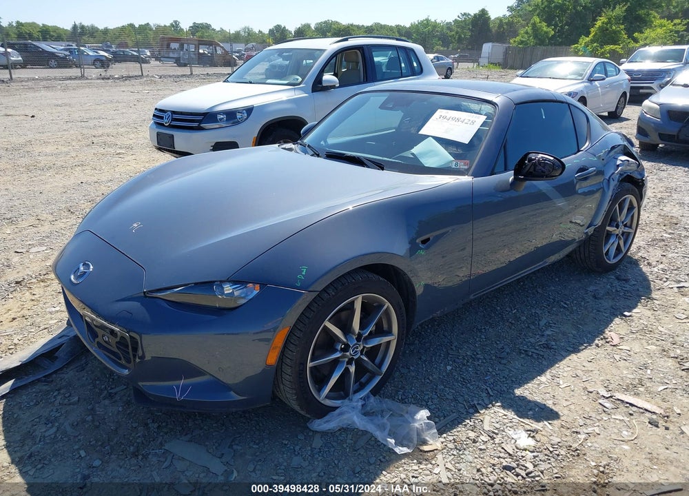 2021 MAZDA MX-5 MIATA RF GRAND TOURING VIN: JM1NDAM79M0458875