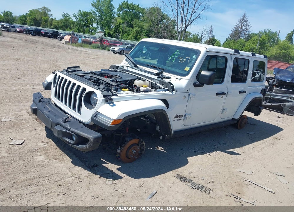 2019 JEEP WRANGLER UNLIMITED MOAB 4X4 VIN: 1C4HJXEG2KW527617