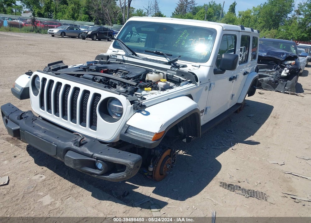 2019 JEEP WRANGLER UNLIMITED MOAB 4X4 VIN: 1C4HJXEG2KW527617