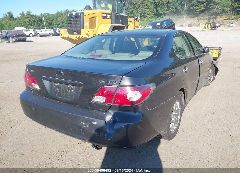 2004 LEXUS ES 330 VIN: JTHBA30GX45053543