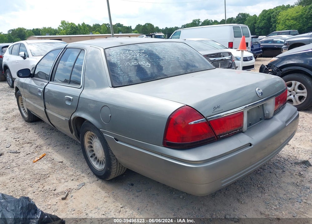 2000 MERCURY GRAND MARQUIS LS VIN: 2MEFM75W9YX682750