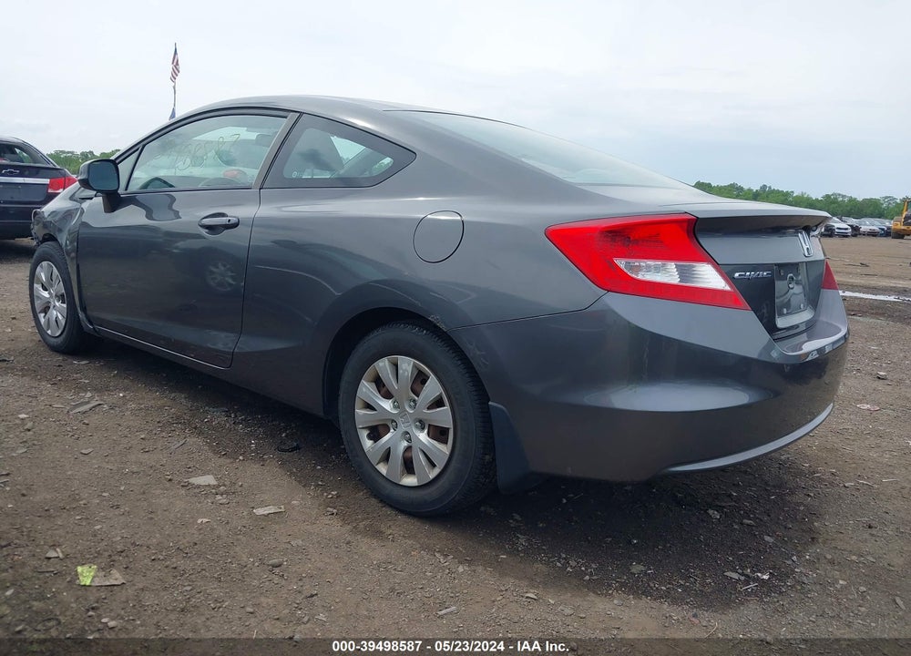 2012 HONDA CIVIC LX VIN: 2HGFG3B56CH557383