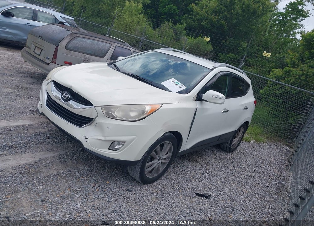 2011 HYUNDAI TUCSON LIMITED VIN: KM8JU3AC2BU227698